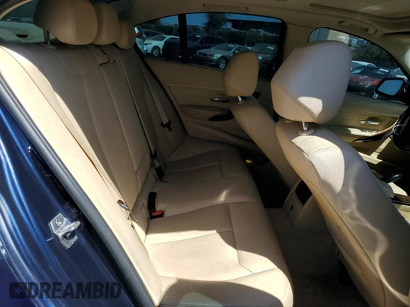 2013 BMW 3 Series 328i with VIN WBA3A5C52DF353760, listed as a Copart auction lot 62737045 with 129,354 mi miles and Salvage title. Bid and sale history available at DreamBid. Image 10.