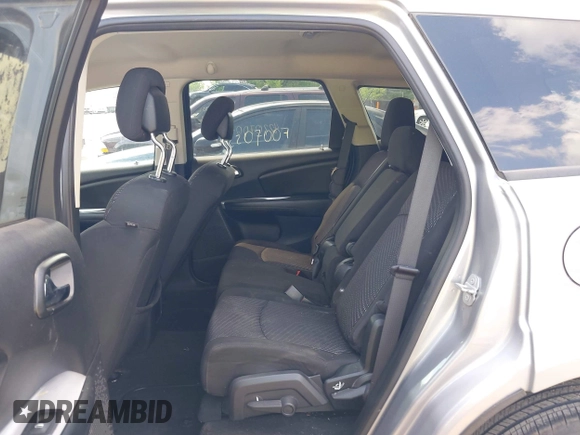 2016 Dodge Journey American Value with VIN 3C4PDCAB0GT134279, listed as a IAAI auction lot 42234584 with 166,437 mi miles and . Bid and sale history available at DreamBid. Image 8.