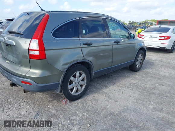 2008 Honda CR-V EX with VIN JHLRE38508C016254, listed as a IAAI auction lot 42112163 with 216,618 mi miles and . Bid and sale history available at carsss.com. Image 4.