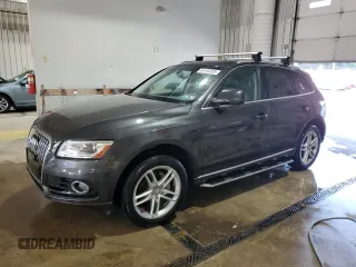 2014 Audi Q5 Premium Plus с VIN WA1LFAFP9EA100857, выставлен на аукционе Copart как лот 64164505 с пробегом 124 856 миль миль и Списание • Salvage title. История ставок и продаж доступна на DreamBid. Изображение 1.