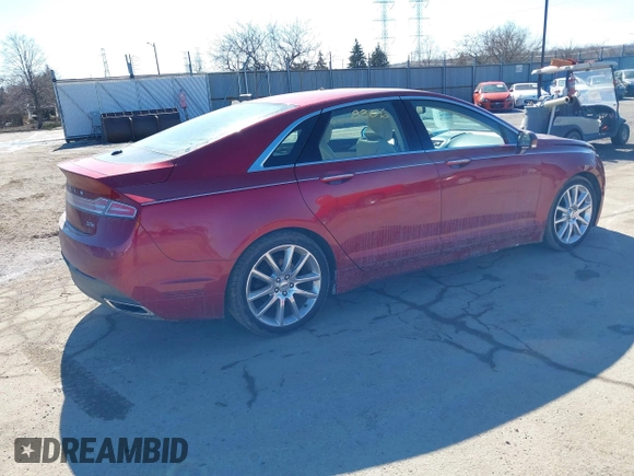 2015 Lincoln MKZ Hybrid with VIN 3LN6L2LUXFR606101, listed as a IAAI auction lot 41668806 with 77,112 mi miles. Bid and sale history available at carsss.com. Image 4.