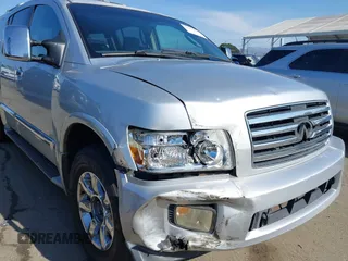 2004 Infiniti QX56 with VIN 5N3AA08CX4N810912, listed as a IAAI auction lot 41419673 with 169,057 mi miles. Bid and sale history available at carsss.com. Image 6.