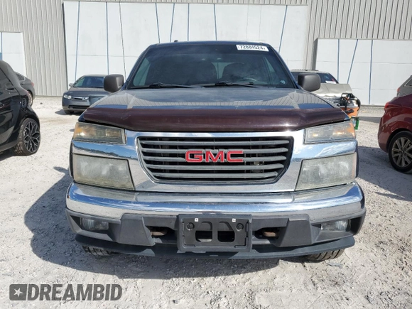 2006 GMC Canyon SLE2 with VIN 1GTDS136968225030, listed as a Copart auction lot 72884524 with 111,602 mi miles and Salvage Title. Bid and sale history available at carsss.com. Image 5.