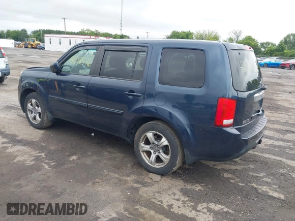 2012 Honda Pilot EX-L with VIN 5FNYF4H50CB011630, listed as a IAAI auction lot 42518876 with 92,494 mi miles and . Bid and sale history available at DreamBid. Image 3.