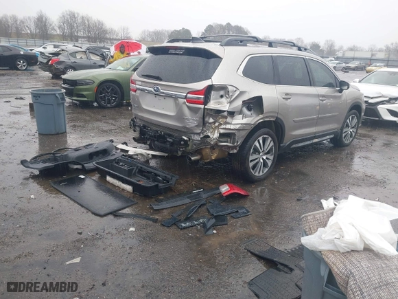 2020 Subaru Ascent Limited with VIN 4S4WMAPDXL3439590, listed as a IAAI auction lot 41680829 with 81,366 mi miles. Bid and sale history available at carsss.com. Image 4.