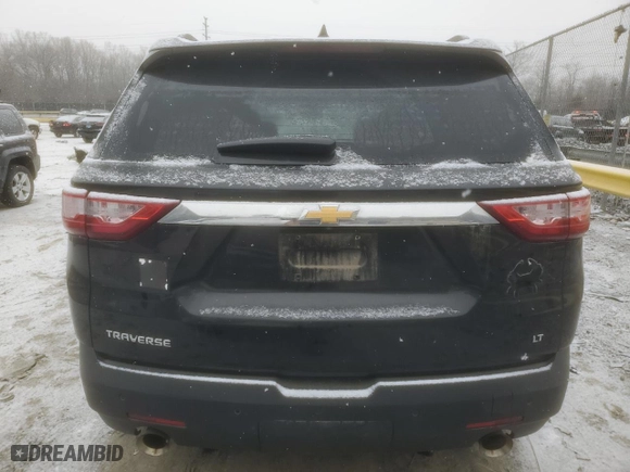 2019 Chevrolet Traverse LT Cloth with VIN 1GNERGKW8KJ143384, listed as a Copart auction lot 45780965 with 157,828 mi miles and Salvage Title. Bid and sale history available at carsss.com. Image 6.