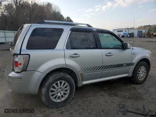2009 Mercury Mariner Premier with VIN 4M2CU87709KJ06169, listed as a Copart auction lot 45117035 with 208,223 mi miles and Salvage Title. Bid and sale history available at carsss.com. Image 3.