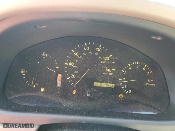 1999 Lexus RX 300 Luxury SUV with VIN JT6HF10U0X0083506, listed as a Copart auction lot 74708624 with 210,645 mi miles and Salvage Title. Bid and sale history available at carsss.com. Image 9.