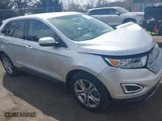 2017 Ford Edge Titanium with VIN 2FMPK3K91HBB31692, listed as a IAAI auction lot 41833335 with 114,156 mi miles. Bid and sale history available at carsss.com. Image 1.