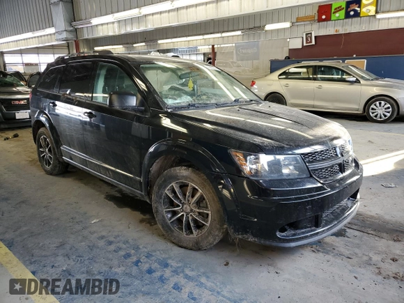 2018 Dodge Journey SE with VIN 3C4PDCAB5JT363841, listed as a Copart auction lot 45853725 with Not Provided miles and Salvage Title. Bid and sale history available at DreamBid. Image 4.