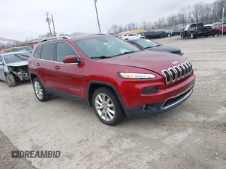 2016 Jeep Cherokee Limited with VIN 1C4PJLDB4GW244007, listed as a IAAI auction lot 41607427 with 68,846 mi miles and . Bid and sale history available at DreamBid. Image 1.