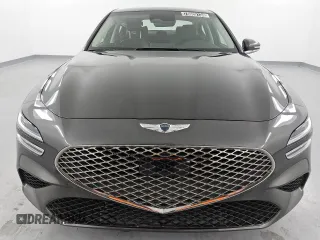 2023 Genesis G70 2.0T with VIN KMTG34TA9PU128257, listed as a Copart auction lot 75609134 with 21,969 mi miles and Salvage Title. Bid and sale history available at carsss.com. Image 5.
