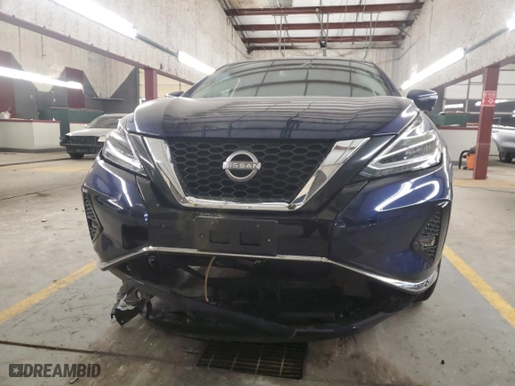 2023 Nissan Murano SL with VIN 5N1AZ2CS4PC107379, listed as a Copart auction lot 83018004 with 17,686 mi miles and Salvage Title. Bid and sale history available at carsss.com. Image 5.