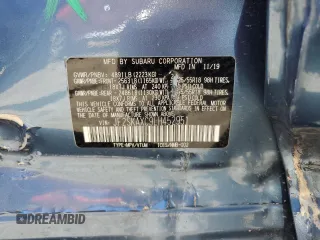 2020 Subaru Forester Touring with VIN JF2SKAXC9LH452951, listed as a Copart auction lot 56428495 with 12,390 mi miles and Salvage title. Bid and sale history available at DreamBid. Image 12.