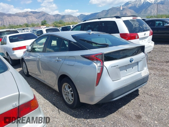 2018 Toyota Prius Two with VIN JTDKBRFU3J3068097, listed as a IAAI auction lot 42178684 with 335,391 mi miles and . Bid and sale history available at DreamBid. Image 3.