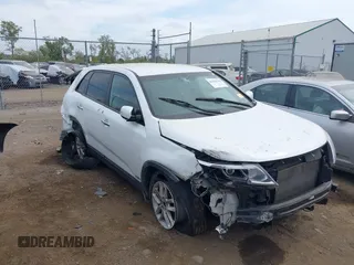 2014 Kia Sorento LX with VIN 5XYKTCA62EG500604, listed as a IAAI auction lot 40404770 with 1 mi miles. Bid and sale history available at carsss.com. Image 1.