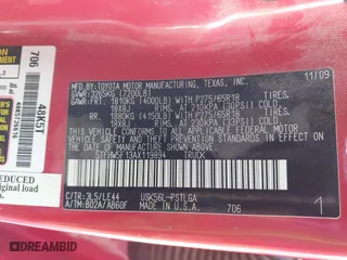 2010 Toyota Tundra 4WD Truck LTD with VIN 5TFHW5F13AX119894, listed as a IAAI auction lot 41739268 with 213,949 mi miles. Bid and sale history available at carsss.com. Image 9.