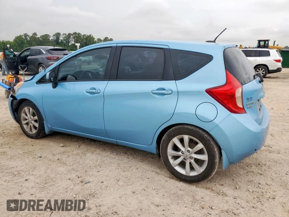 2014 Nissan Note S Plus z VIN 3N1CE2CP0EL380439, wystawiony jako Copart lot #58715235 z przebiegiem 79 106 mil mil oraz Szkoda całkowita • Salvage title. Historia ofert i sprzedaży dostępna na DreamBid. Obrazek 2.