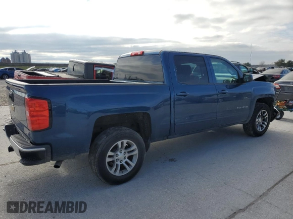 2017 Chevrolet Silverado 1500 LT with VIN 3GCPCRECXHG387838, listed as a Copart auction lot 41439285 with 156,046 mi miles and Salvage Title. Bid and sale history available at carsss.com. Image 3.