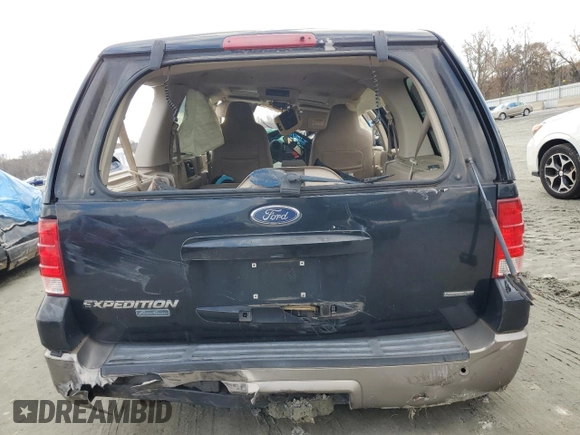 2003 Ford Expedition Eddie Bauer with VIN 1FMFU18L63LA89266, listed as a Copart auction lot 85307254 with 228,414 mi miles and Salvage Title. Bid and sale history available at carsss.com. Image 6.