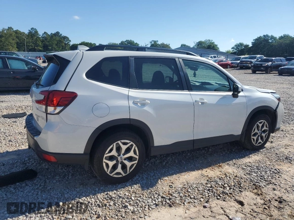 2021 Subaru Forester Premium with VIN JF2SKAFC3MH544057, listed as a Copart auction lot 56749215 with 56,890 mi miles and Salvage title. Bid and sale history available at DreamBid. Image 3.