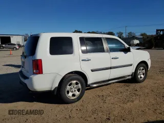 2011 Honda Pilot LX with VIN 5FNYF4H21BB094179, listed as a Copart auction lot 80498764 with 183,544 mi miles and Salvage Title. Bid and sale history available at DreamBid. Image 3.