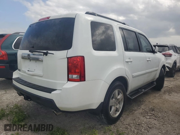 2011 Honda Pilot EX-L with VIN 5FNYF3H74BB044995, listed as a Copart auction lot 80555974 with Not Provided miles and Non Repairable. Bid and sale history available at DreamBid. Image 3.
