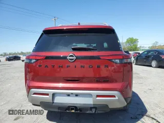 2023 Nissan Pathfinder SL z VIN 5N1DR3CD7PC234678, wystawiony jako Copart lot #52086595 z przebiegiem 50 827 mil mil oraz Tytuł czysty. Historia ofert i sprzedaży dostępna na DreamBid. Obrazek 6.