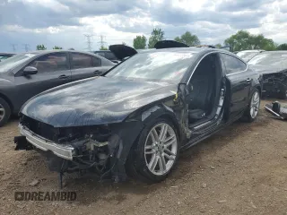 2017 Audi A7 Premium Plus with VIN WAUW2AFC5HN115894, listed as a Copart auction lot 54017284 with 66,704 mi miles and Salvage Title. Bid and sale history available at carsss.com. Image 1.
