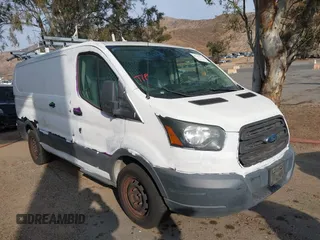 2015 Ford Transit Cargo with VIN 1FTNE1ZM6FKA63779, listed as a IAAI auction lot 41367212 with 208,866 mi miles. Bid and sale history available at carsss.com. Image 1.