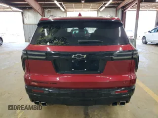 2024 Chevrolet Traverse AWD RS with VIN 1GNEVLKS7RJ193284, listed as a Copart auction lot 50638885 with 6,130 mi miles and Salvage Title. Bid and sale history available at carsss.com. Image 6.