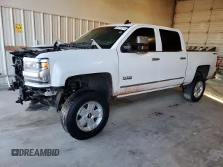 2018 Chevrolet Silverado 1500 LTZ with VIN 3GCUKSEC2JG188768, listed as a Copart auction lot 85318144 with 126,632 mi miles and Salvage Title. Bid and sale history available at carsss.com. Image 1.