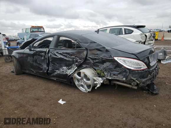 2013 Mercedes-Benz CLS 550 with VIN WDDLJ9BB8DA062796, listed as a Copart auction lot 51937845 with 85,235 mi miles and Salvage Title. Bid and sale history available at DreamBid. Image 2.