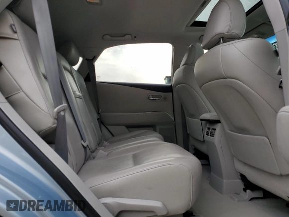 2012 Lexus RX 350 with VIN 2T2ZK1BA0CC074845, listed as a Copart auction lot 53956635 with 206,838 mi miles and Salvage Title. Bid and sale history available at DreamBid. Image 11.