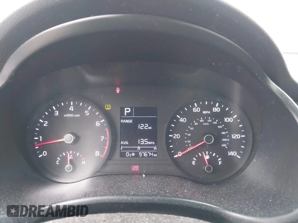 2018 Kia Rio LX with VIN 3KPA24AB8JE057223, listed as a IAAI auction lot 41705738 with 97,674 mi miles. Bid and sale history available at carsss.com. Image 7.