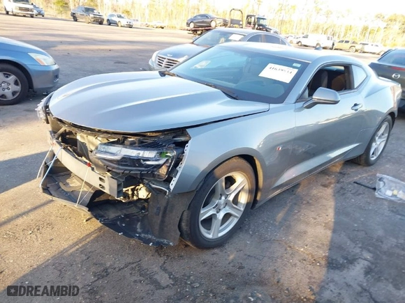2023 Chevrolet Camaro 1LT with VIN 1G1FB1RS2P0137104, listed as a IAAI auction lot 41639534 with NaN miles. Bid and sale history available at carsss.com. Image 2.