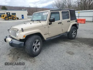 2016 Jeep Wrangler Unlimited 75th Anniversary with VIN 1C4BJWEG1GL250774, listed as a Copart auction lot 50912885 with 72,703 mi miles and Salvage Title. Bid and sale history available at carsss.com. Image 1.
