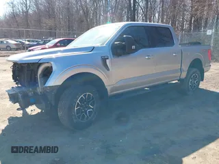 2021 Ford F-150 XL with VIN 1FTFW1E87MFA22562, listed as a IAAI auction lot 41686127 with 43,726 mi miles. Bid and sale history available at carsss.com. Image 17.