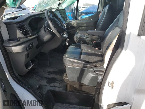 2023 Ford Transit Cargo with VIN 1FTBR3U85PKA70415, listed as a Copart auction lot 47869205 with 68,379 mi miles and Salvage Title. Bid and sale history available at DreamBid. Image 7.