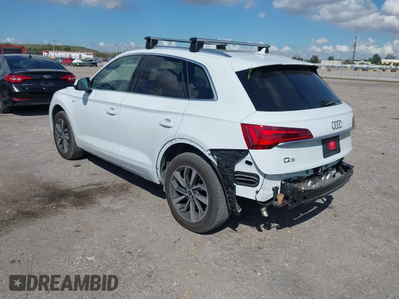 2023 Audi Q5 S line Premium with VIN WA1GAAFY9P2056512, listed as a IAAI auction lot 41686353 with 13,959 mi miles. Bid and sale history available at carsss.com. Image 3.