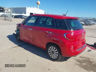 2014 FIAT 500L Easy with VIN ZFBCFABH7EZ027657, listed as a IAAI auction lot 40808990 with 107,591 mi miles and . Bid and sale history available at DreamBid. Image 3.