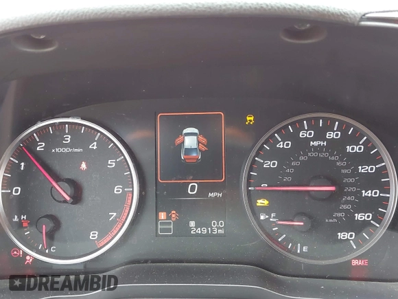 2023 Subaru WRX с VIN JF1VBAA62P9814039, выставлен на аукционе IAAI как лот 42062656 с пробегом 24 913 миль миль и . История ставок и продаж доступна на DreamBid. Изображение 16.