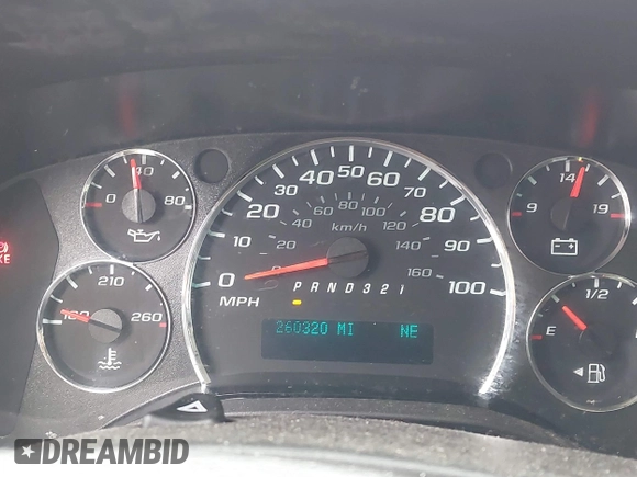 2013 Chevrolet Express Cargo with VIN 1GCSGAFX7D1162349, listed as a IAAI auction lot 42610322 with 260,320 mi miles and . Bid and sale history available at DreamBid. Image 7.