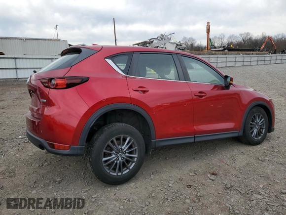 2019 Mazda CX-5 Sport with VIN JM3KFBBM5K0525696, listed as a Copart auction lot 49621595 with 87,536 mi miles and Salvage Title. Bid and sale history available at DreamBid. Image 3.