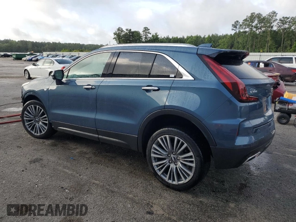 2025 Cadillac XT4 FWD Premium Luxury with VIN 1GYFZCR47SF150673, listed as a Copart auction lot 56108895 with 2,167 mi miles and Salvage title. Bid and sale history available at DreamBid. Image 2.