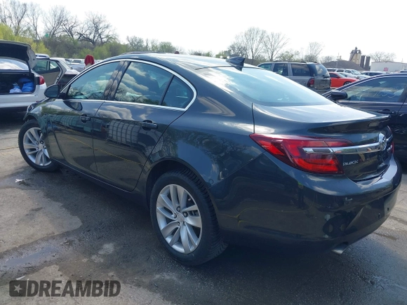 2016 Buick Regal with VIN 2G4GK5EX7G9118313, listed as a IAAI auction lot 42011100 with 60,229 mi miles and . Bid and sale history available at carsss.com. Image 3.