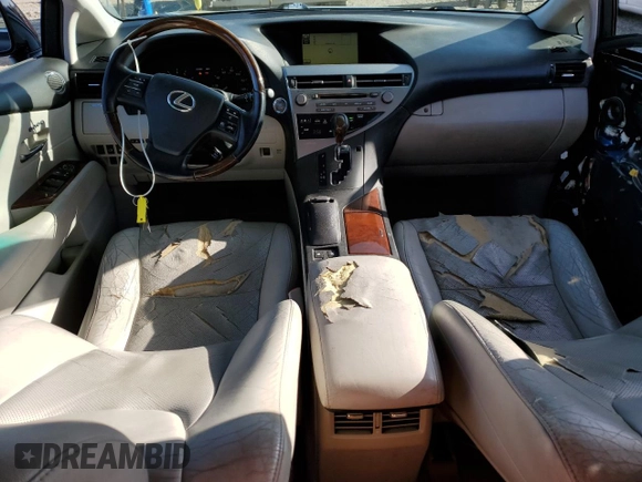 2010 Lexus RX 350 with VIN 2T2BK1BA3AC045225, listed as a Copart auction lot 49152345 with 159,681 mi miles and Salvage Title. Bid and sale history available at carsss.com. Image 8.