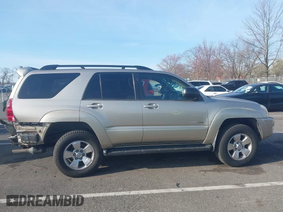 2005 Toyota 4Runner SR5 with VIN JTEBT14R350056824, listed as a IAAI auction lot 41936954 with 247,526 mi miles and . Bid and sale history available at DreamBid. Image 14.