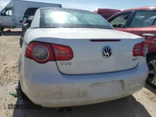 2011 Volkswagen Eos Komfort with VIN WVWBW7AH8BV004338, listed as a Copart auction lot 76603584 with Not Provided miles and Non Repairable. Bid and sale history available at DreamBid. Image 6.
