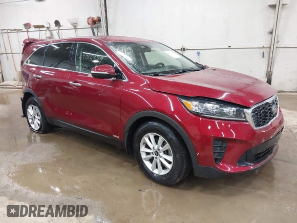 2020 Kia Sorento LX with VIN 5XYPGDA34LG680929, listed as a IAAI auction lot 42016179 with 34,733 mi miles and . Bid and sale history available at carsss.com. Image 1.